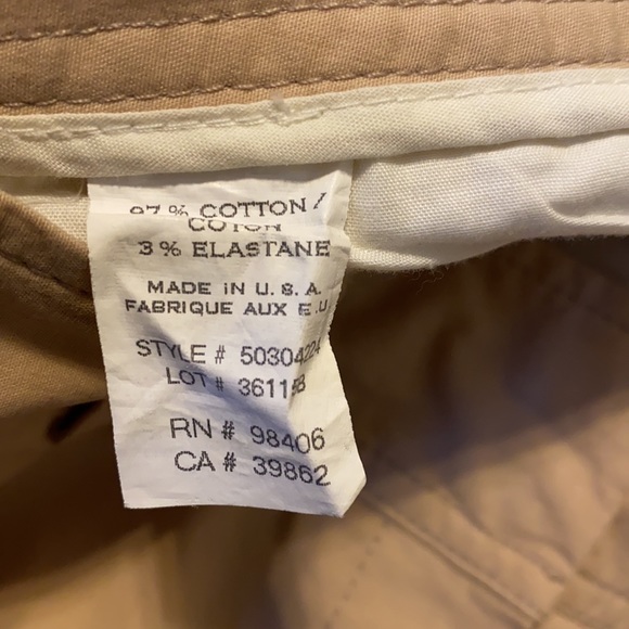 Theory Khaki Dress Pants Trousers Flare Tan Sz 4 - Picture 7 of 9